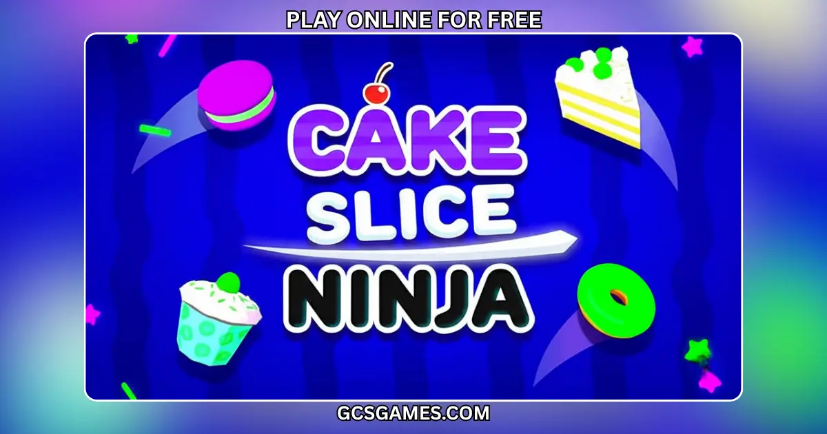 Play Cake Slice Ninja Online For Free